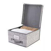 Kennedy International Gray Patterned Storage Box