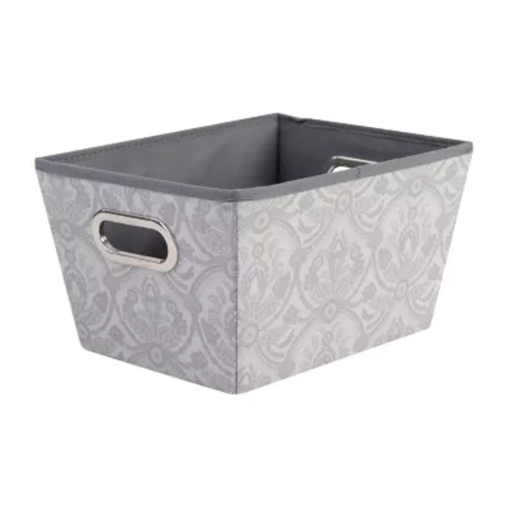 Kennedy International Gray Fabric Storage Box