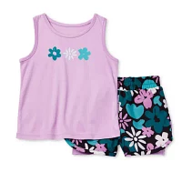 Okie Dokie Toddler & Little Girls Active 2-pc. Short Set