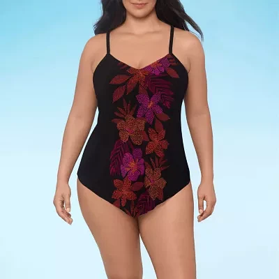 Trimshaper Tankini Swimsuit Top Plus