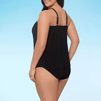 Trimshaper Tankini Swimsuit Top Plus