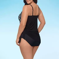 Trimshaper Brianna Swim Dress Plus