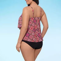 Trimshaper Tankini Swimsuit Top Plus