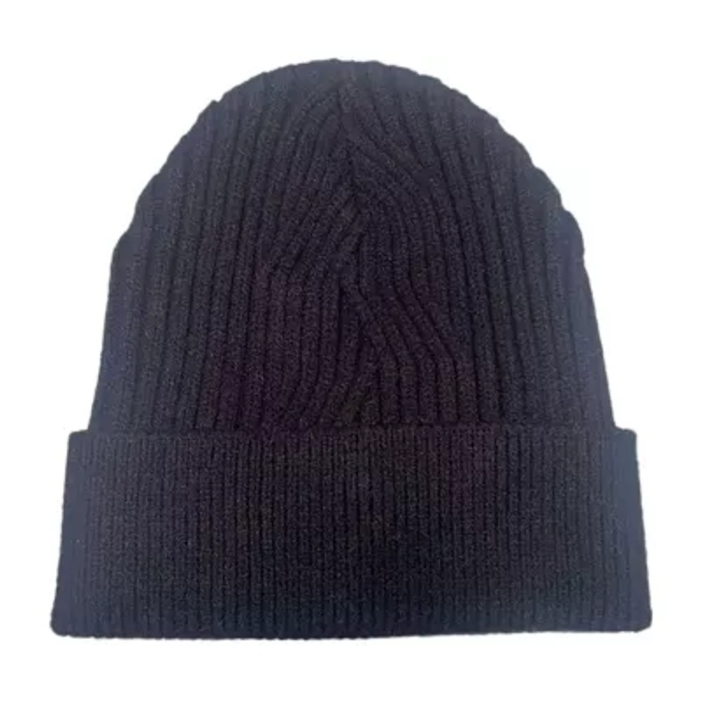 J. Ferrar Cable Knit Mens Beanie