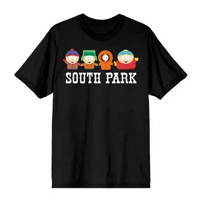 Big and Tall Mens Crew Neck Short Sleeve Classic Fit South Park Graphic T-Shirt