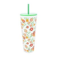 Martha Stewart 24oz. Acrylic Insulated Tumbler with Straw