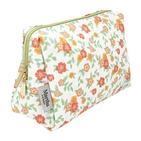 Martha Stewart Quilted Floral Pouch