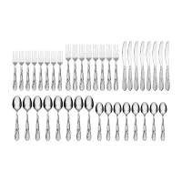 Cambridge Zehira 40-pc. Flatware Set & Caddy