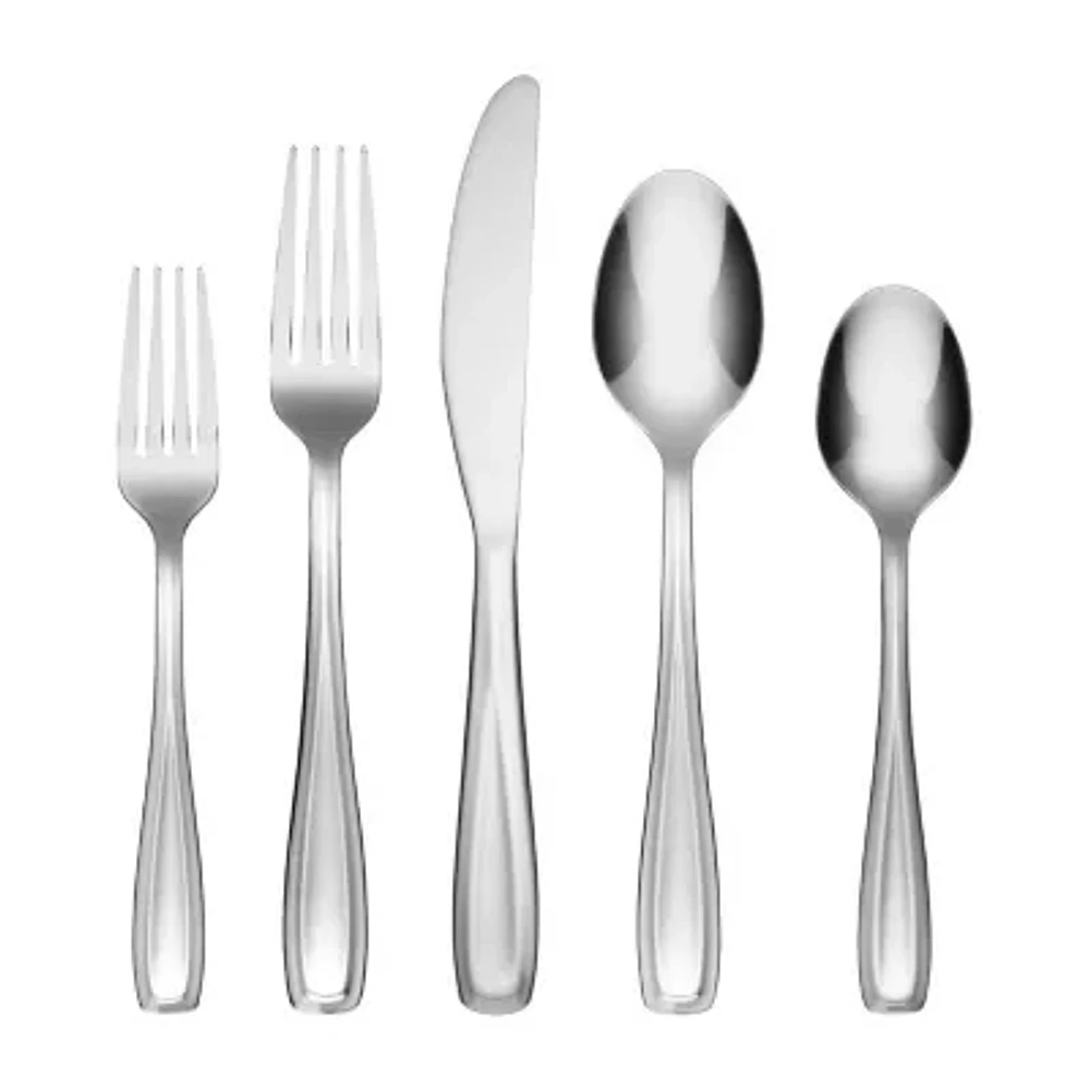 Cambridge Waylen 40-pc. Flatware Set & Caddy