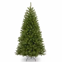 National Tree Co. North Valley Hinged 7 1/2 Foot Spruce Christmas Tree