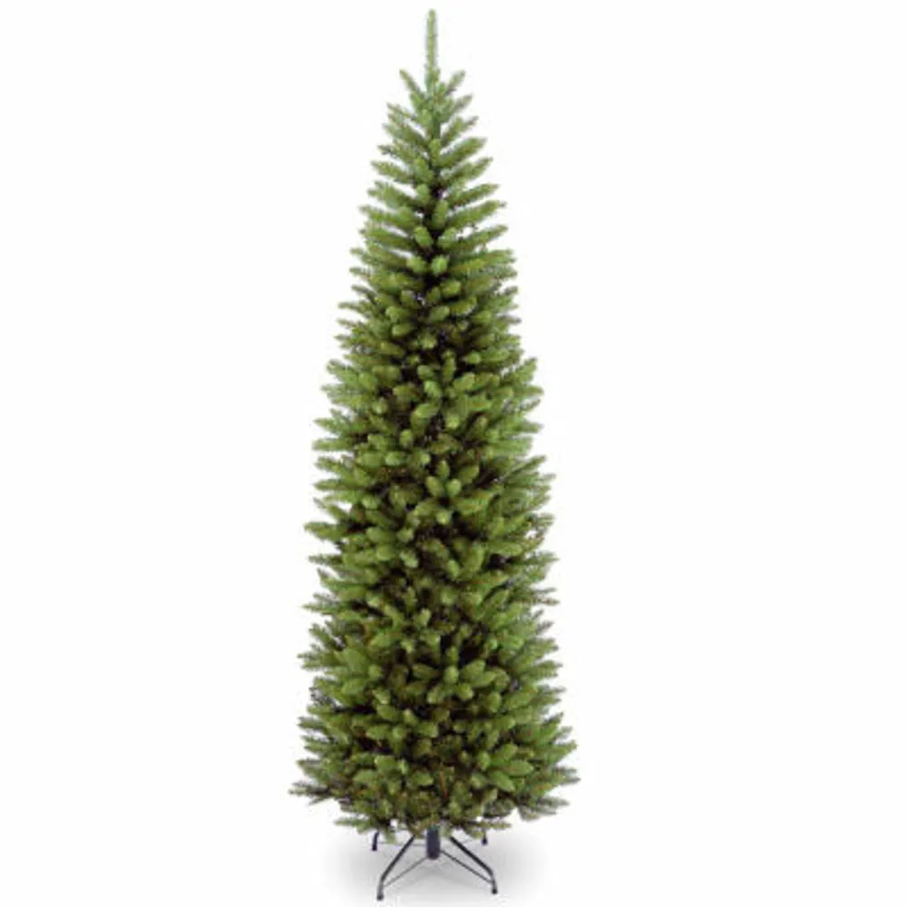 National Tree Co. 7 / Foot Kingswood Fir Hinged Pencil Christmas Tree