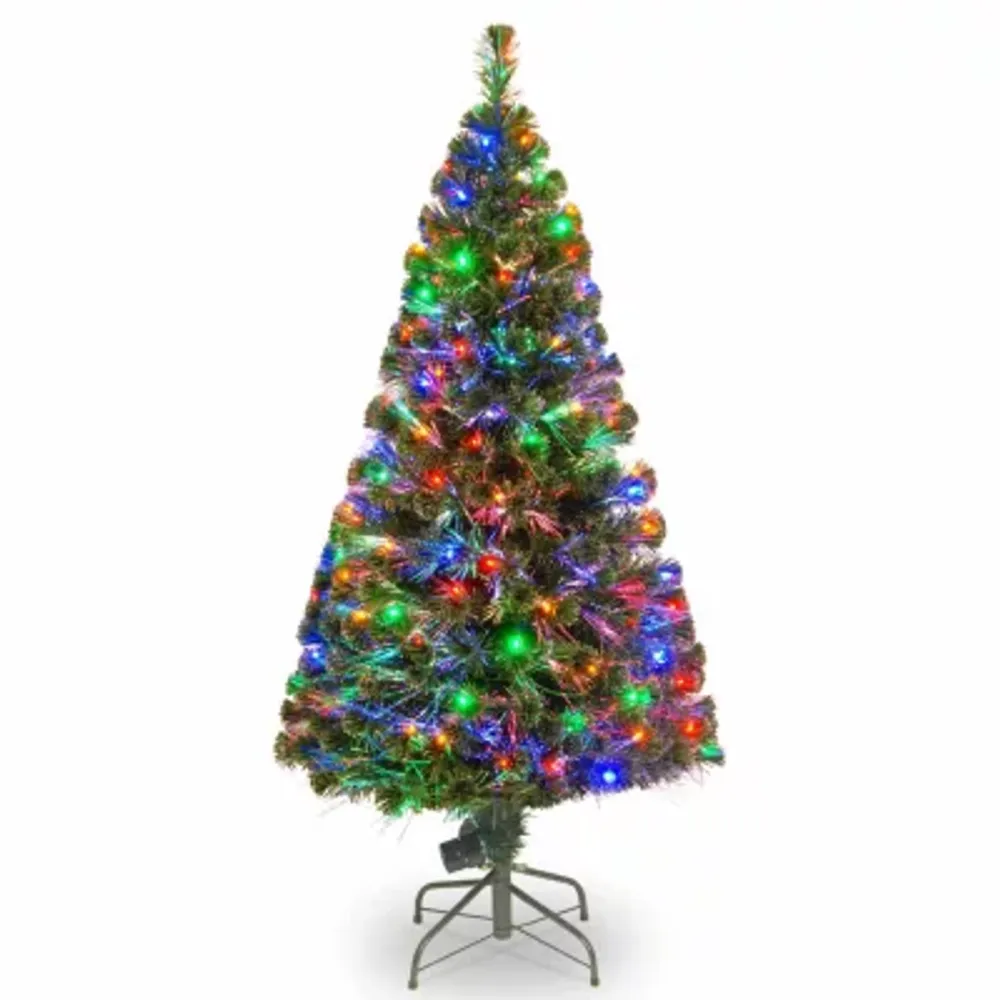 National Tree Co. Evergreen 5 Foot Pre-Lit Christmas Tree