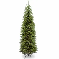 National Tree Co. Kingswood Fir Hinged Pencil 7 Foot Fir Christmas Tree