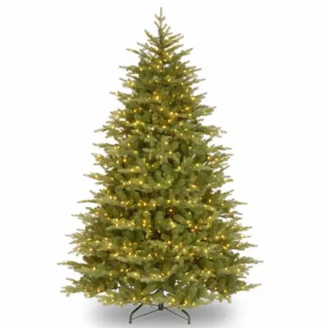 National Tree Co. White Iridescent 4 Foot Pre-Lit Christmas Tree