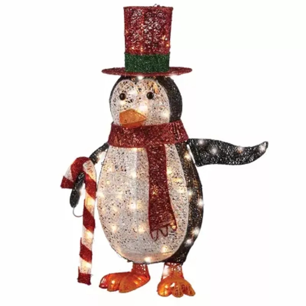 National Tree Co. Penguin Christmas Yard Art