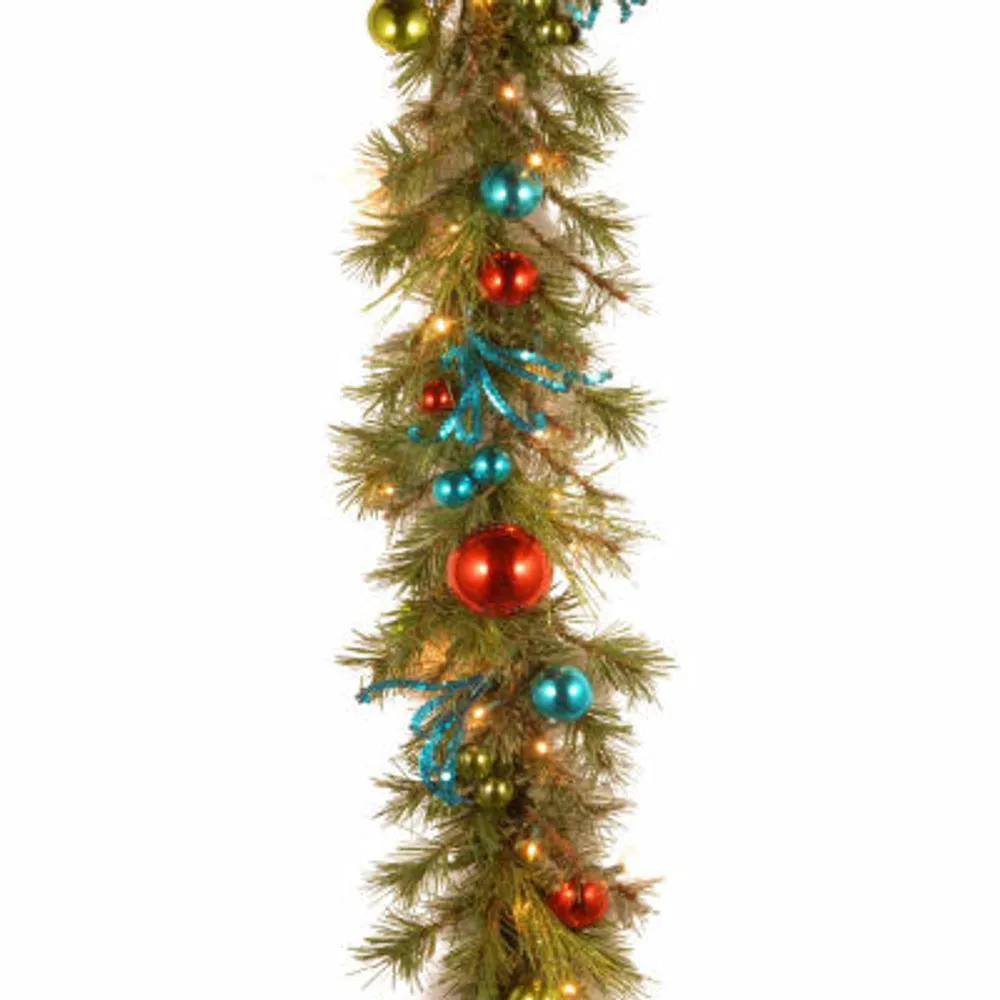 National Tree Co. Retro Indoor Outdoor Christmas Garland