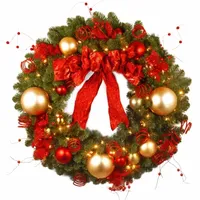 National Tree Co. Indoor Outdoor Christmas Wreath