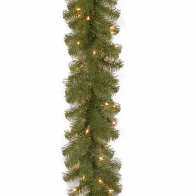 National Tree Co. North Valley Spruce Christmas Indoor Outdoor Garland