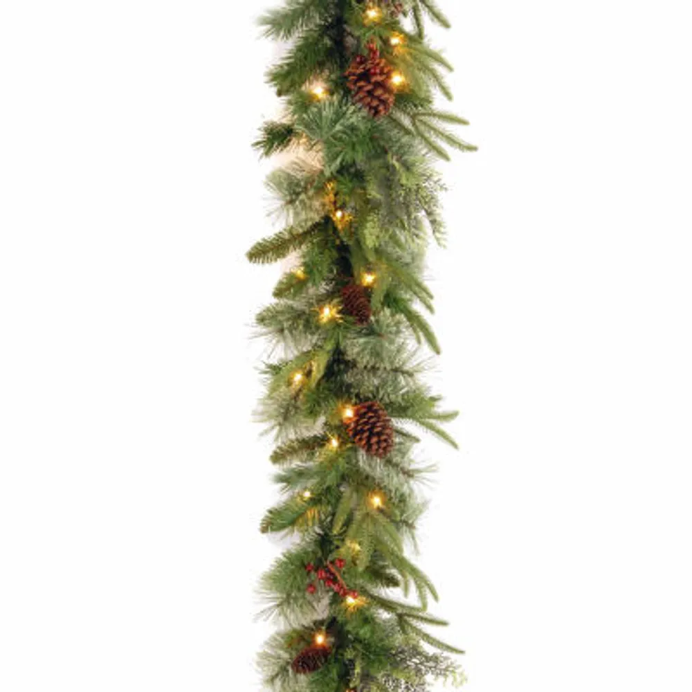 National Tree Co. Colonial Feel Real Indoor Outdoor Christmas Garland