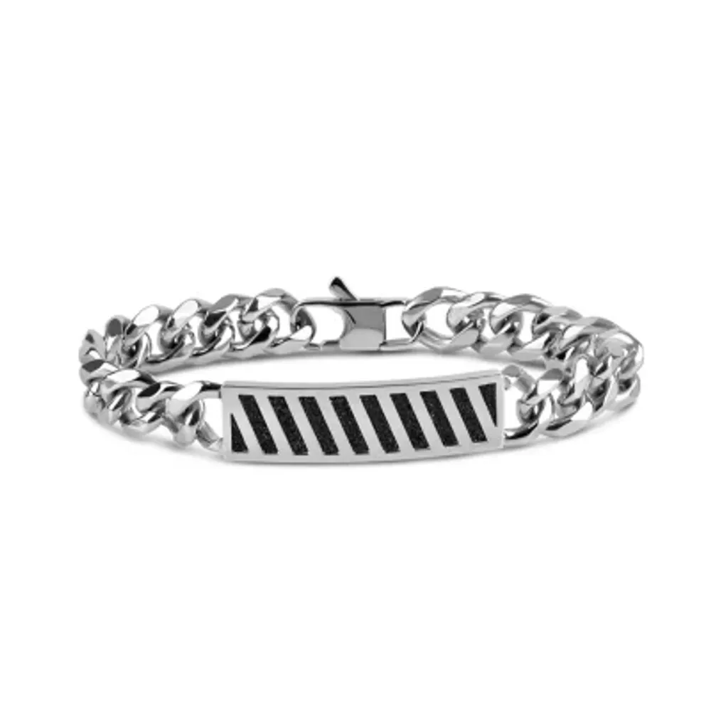 Stainless Steel Solid Id Bracelet