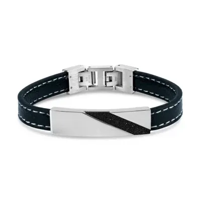 Stainless Steel 9 Inch Id Bracelet