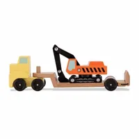Melissa & Doug Trailer & Excavator