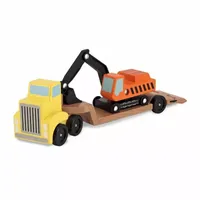 Melissa & Doug Trailer & Excavator