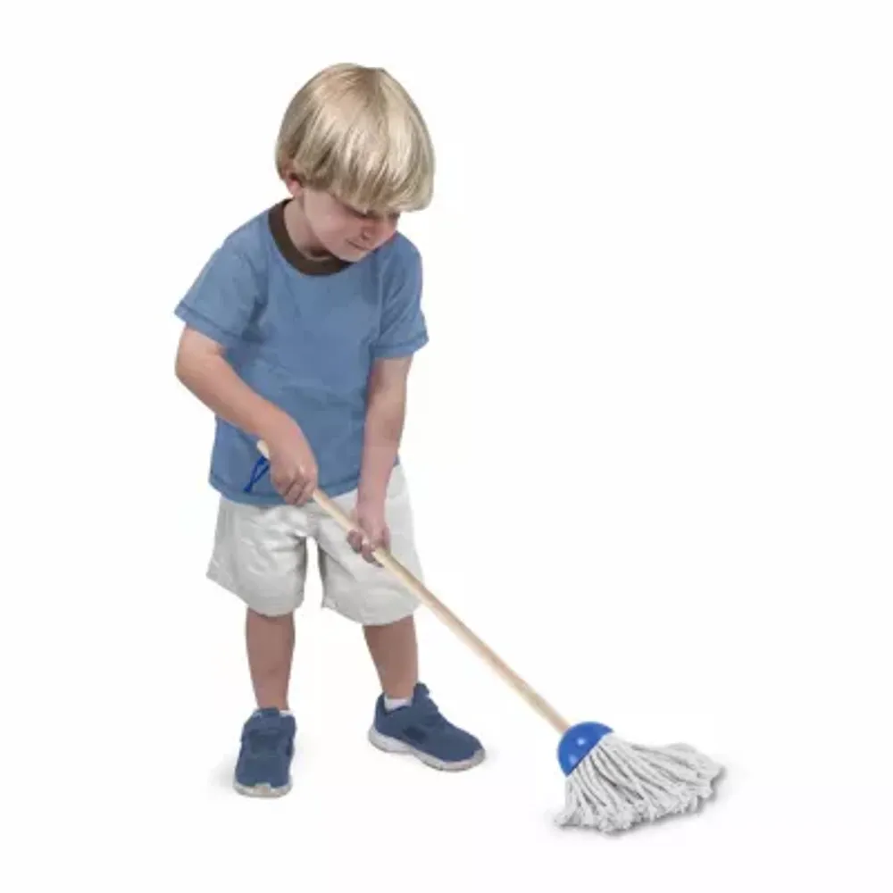 Melissa & Doug Lets Play House! Dust  Sweep & Mop Housekeeping Toy