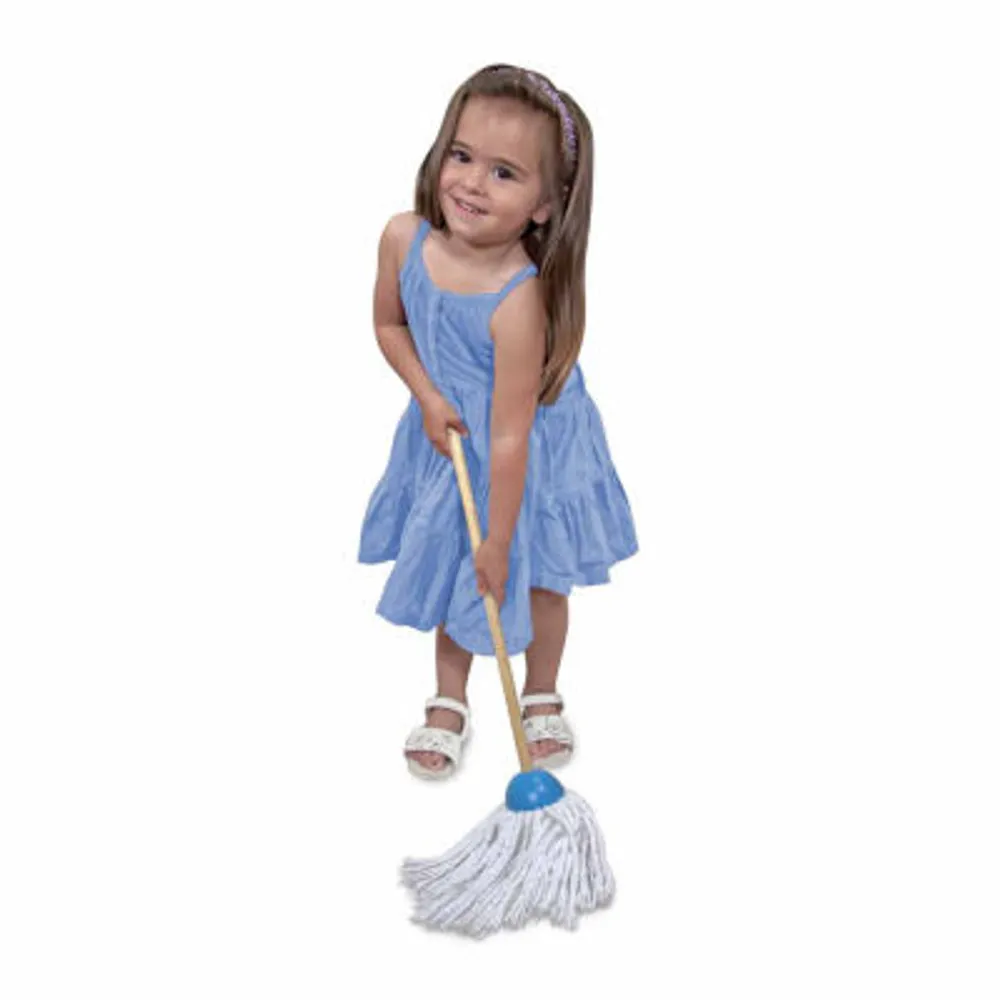 Melissa & Doug Lets Play House! Dust  Sweep & Mop Housekeeping Toy