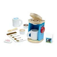 Melissa & Doug Wooden Brew & Serve Coffee Set