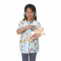 Melissa & Doug Pediatric Nurse Unisex Dress Up Costume