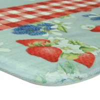 Bacova Guild Americana Berries Printed Rectangular Rugs & Floor Coverings Anti-Fatigue Indoor Accent Rugs