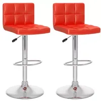Corliving High Back Adjustable 2-pc. Bar Stool
