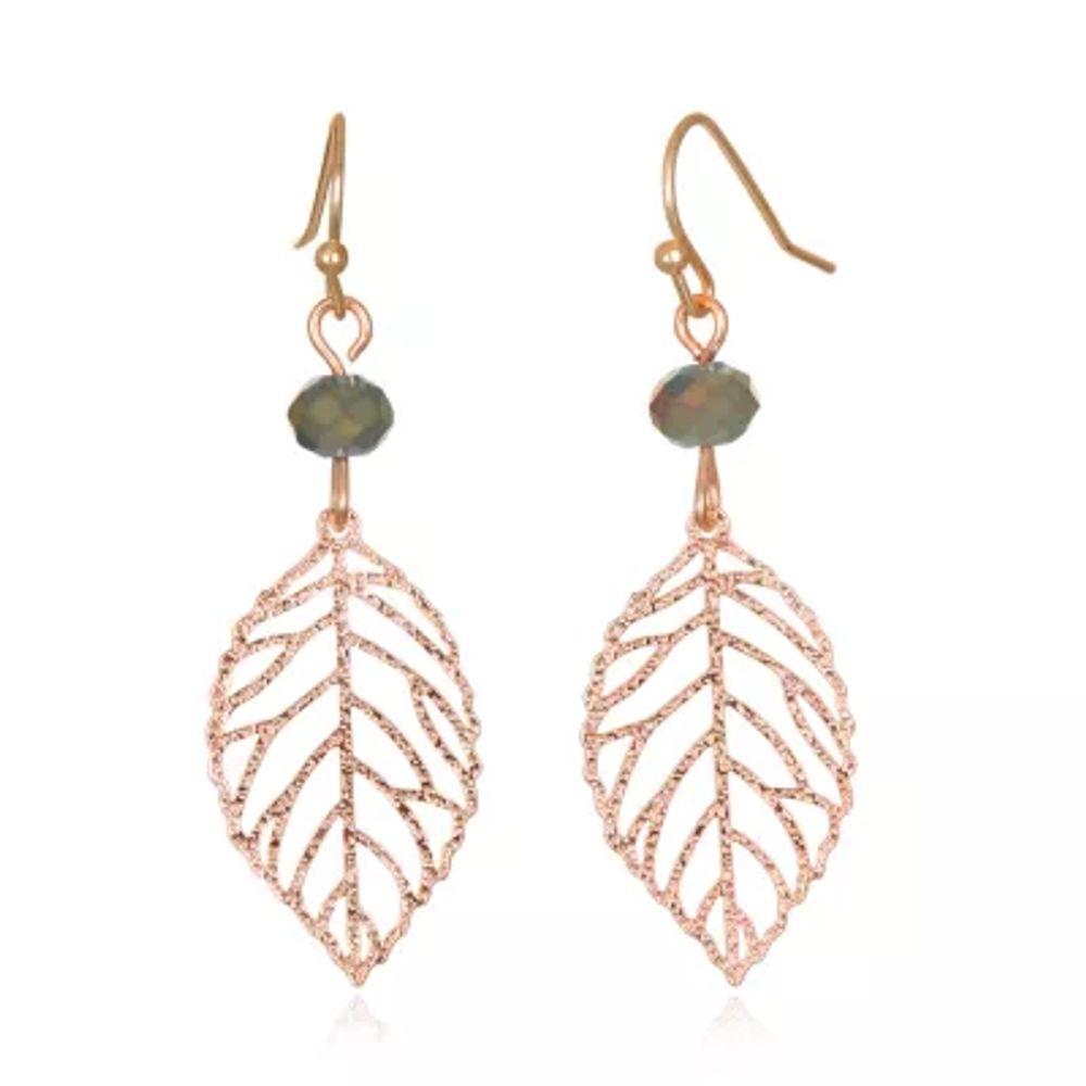 Bijoux Bar Delicates Round Drop Earrings