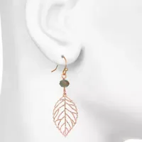 Bijoux Bar Delicates Round Drop Earrings