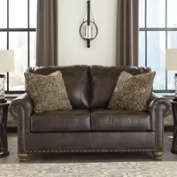 Signature Design by Ashley® Nicorvo Roll-Arm Loveseat