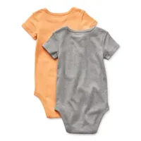 Okie Dokie Baby Unisex 2-pc. Short Sleeve Bodysuit