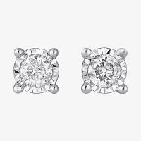 TruMiracle® ¼ CT. T.W. Natural Diamond Stud Earrings