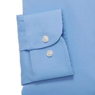 Stafford Advanced Performance Sweat Repel Mens Regular Fit Stretch Fabric Wrinkle Free Long Sleeve Dress Shirt