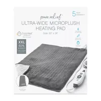 PureRelief XXL Ultra-Wide Microplush Heating Pad