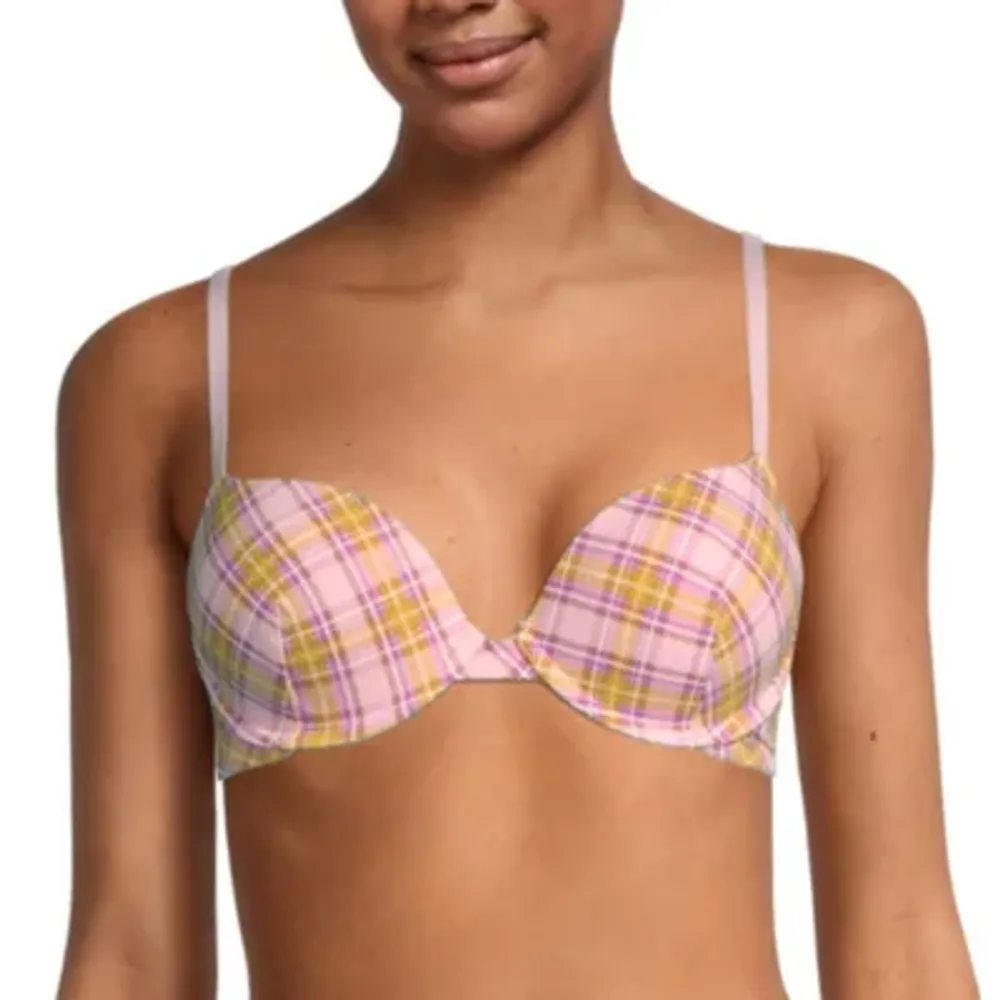 COTTON LOGO DEMI BRA | SUGAR PINK