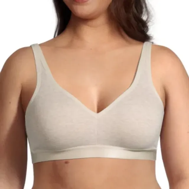 Ambrielle Organic Cotton Tailored Unlined Wirefree Bra