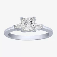 (G / Vs2) Womens 1 1/10 CT. T.W.  Lab Grown White Diamond 10K Gold Engagement Ring