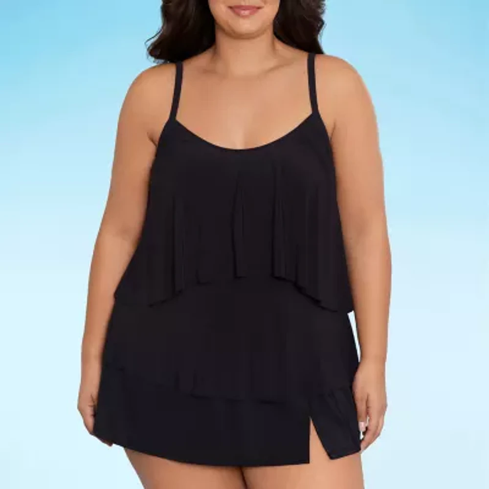 Sonnet Shores Tankini Swimsuit Top Plus