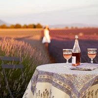 Couleur Nature Lavender Tablecloth