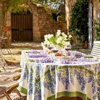 Couleur Nature Wisteria Tablecloth