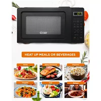 Commercial Chef 0.7-Cu. Ft. Countertop Microwave