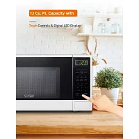 Commercial Chef -Cu. Ft. Countertop Microwave