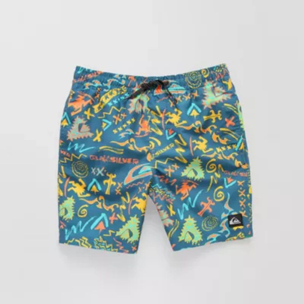 Quiksilver Big Boys Everyday Tropics Swim Trunks