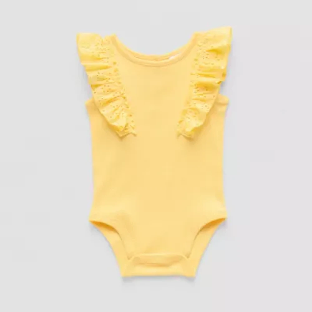 Okie Dokie Baby Girls Sleeveless Bodysuit